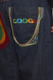 Jeans casual  azul coogi talla L 844