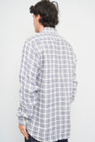 Camisa escocesa azul burberry london Talla M Image 2