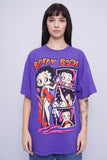 Polera Morado Betty Boop Talla Xl