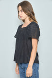 Blusa Negro J Crew Talla 6 Image 1