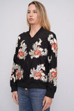 Bomber Negro Alice+Olivia  Talla M Image 1