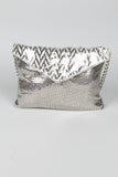 Cartera/Mochila plateado whiting & davis Talla TU Image 0