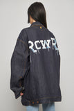 Chaqueta denim  azul roca wear talla Xxxl 538