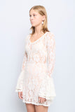 Vestido crema Marciano Talla S Image 1