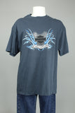 Polera Azul harley davidson Talla Xl Image 0