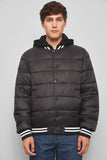 Parka casual  negro guess talla L 188