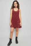 Vestido casual  rojo free people talla Xs 560