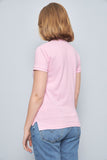 Polera casual  rosado polo talla Xs 121