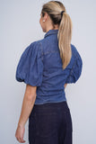 Blusa Azul Levis Talla Xs Image 2
