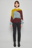 Sweater casual  multicolor ulla johnso talla S 707