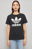 Polera casual  negro  adidas talla M 349