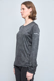 Polera casual  gris nike talla M 043