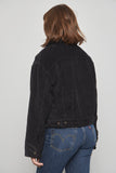 Chaqueta casual  negro levis talla S 039