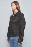 Chaqueta denim  negro calvin klein talla M 188