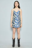 Vestido casual  azul alice+olivia  talla Xs 413