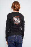 Polera Negro harley davidson Talla S Image 2