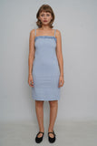 Vestido Celeste/Blanco ralph lauren Talla Xs Image 3