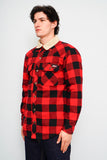 Jacket escocesa roja Dickies Talla S Image 1