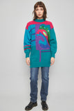 Sweater casual  multicolor premiere talla M 944