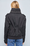 Chaqueta casual  negro  adidas talla M 396