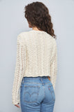 Sweater casual  blanco zara talla S 665