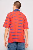 Polera casual  rojo chipbeck talla L 585