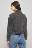 Chaqueta denim  negro topshop talla M 611