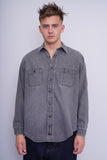 Camisa Gris Polo Jeans  Talla M Image 0