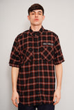 Camisa escocesa roja/negra harley davidson Talla Xl Image 0