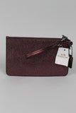 Cartera/Mochila vino glitter Coach Talla TU Image 2