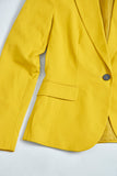 Blazer casual  amarillo zara talla 38 786