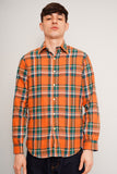 Camisa escocesa naranjo ralph lauren Talla S Image 0