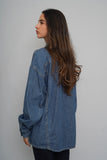 Camisa Azul Diesel Talla L Image 2