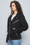 Chaqueta casual  negro tripp talla M 684