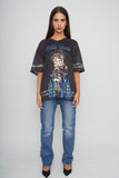 Polera Negro Betty Boop Talla L Image 3