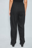 Pantalon casual  negro inc talla L 867