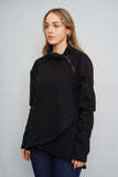 Poleron Negro Athleta Talla L Image 1