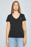 Polera casual  negro ralph lauren talla L 932