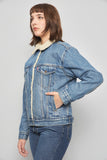 Chaqueta denim  azul levis talla S 036