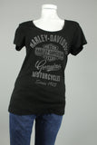 Polera Negro harley davidson Talla Xl