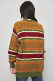 Sweater casual  multicolor united colo talla L 640