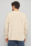 Poleron casual  beige levis talla Xl 022