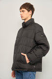 Parka casual  negro calvin klein talla L 816