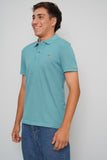 Polera celeste Lacoste Talla M Image 1