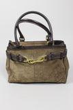 Cartera/Mochila cafe Coach Talla TU