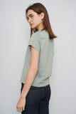 Polera Verde agua Adidas Talla L Image 2