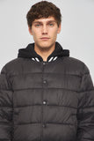 Parka casual  negro guess talla L 188