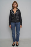 Jacket Azul Wawa Jeans Talla M Image 3