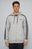 Polerón Gris Adidas Talla M