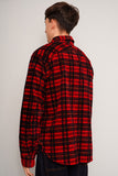 Camisa escocesa roja Rag Y Bone Talla L Image 2